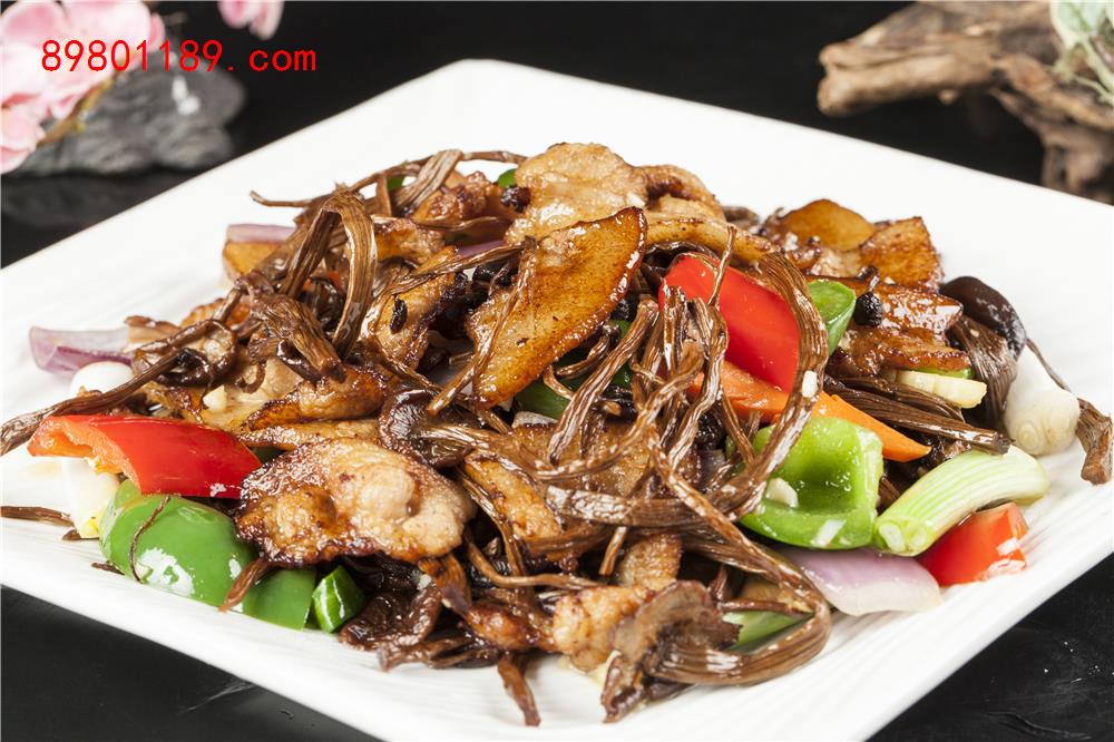 茶树菇猪颈肉